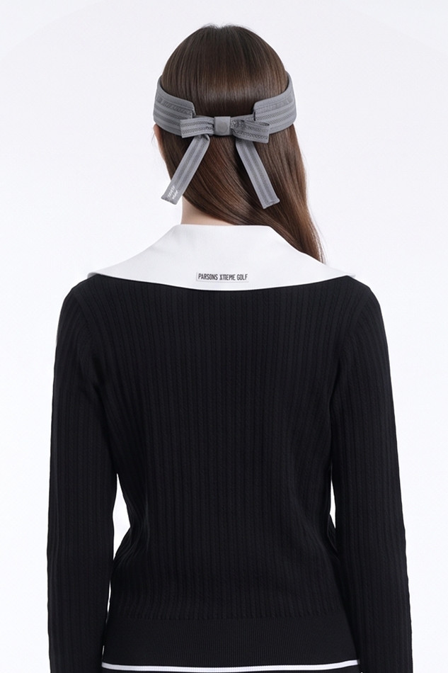 WOMEN BASIC LINE POINT VISOR PKFPW950912 M/GREY 상품 이미지 2