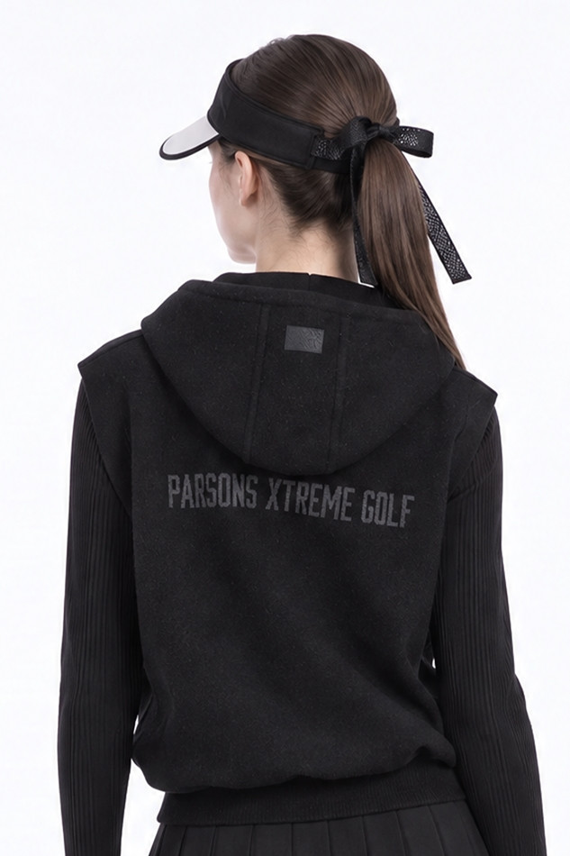 WOMEN BASIC LINE POINT VISOR PKFPW950921 BLACK 상품 이미지 2