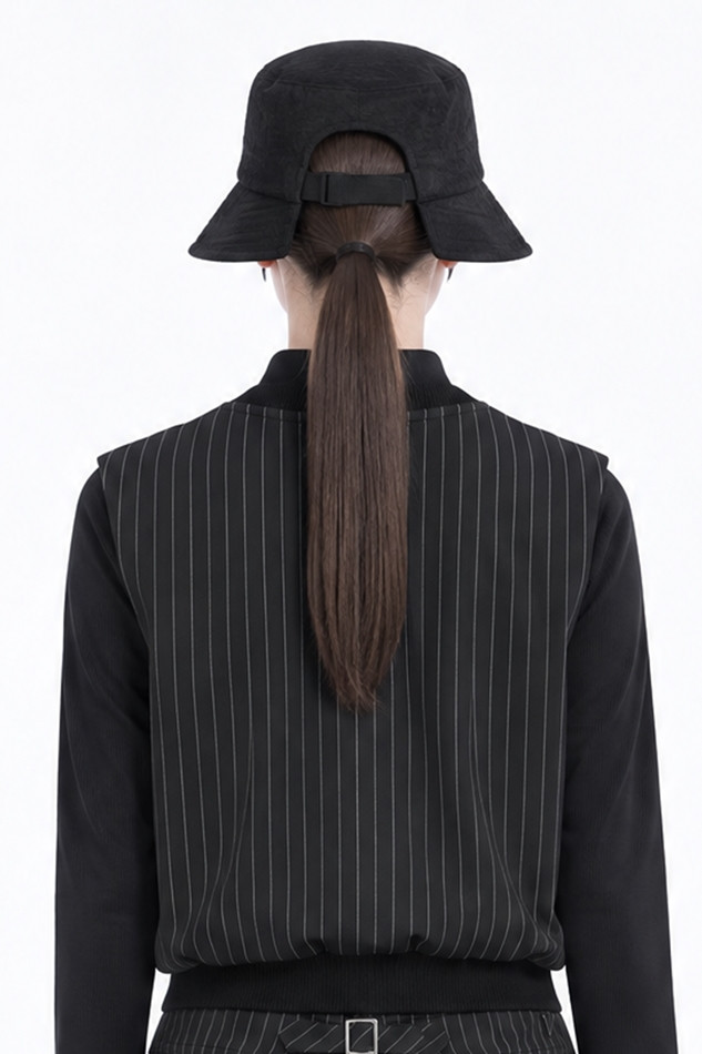 WOMEN BASIC BUCKET HAT PKFPW960521 BLACK 상품 이미지 2