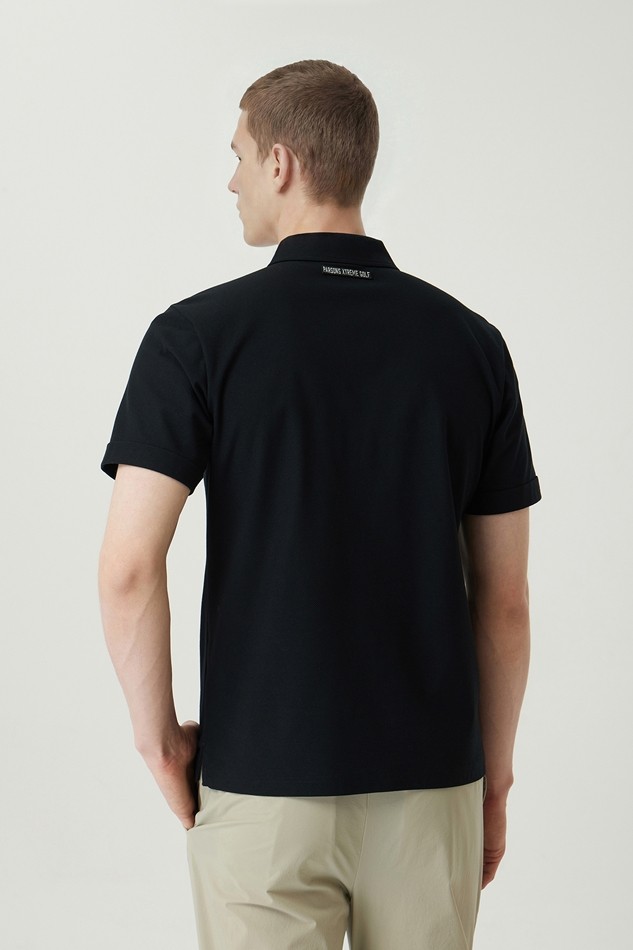 MEN NEW SHAPE COLLAR SHORT SLEEVE