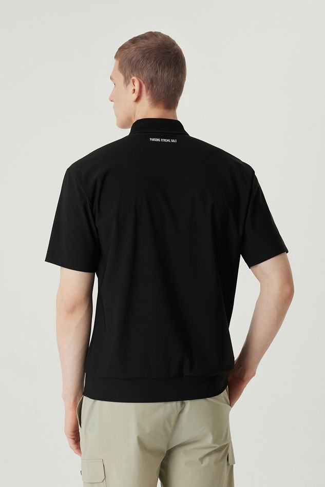 MEN NEW LOGO POINT COLLAR SHORT SLEEVE