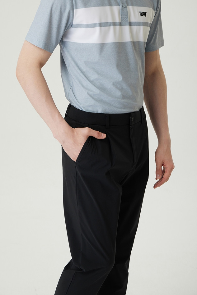 MEN ESSENTIAL TAPERED FIT PANTS