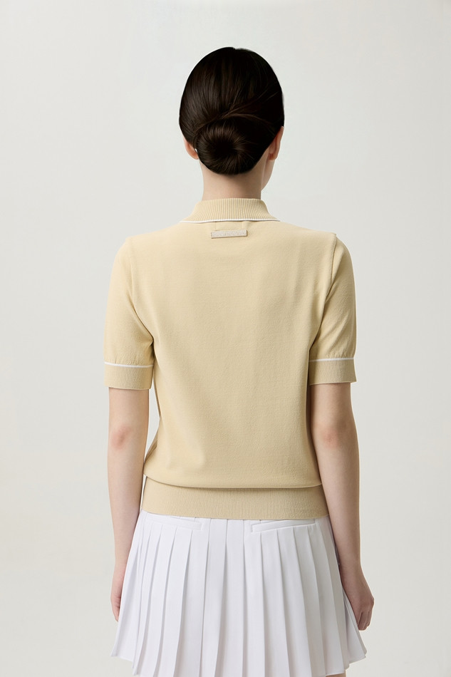 WOMEN MIDDLE SLEEVE SWEATER