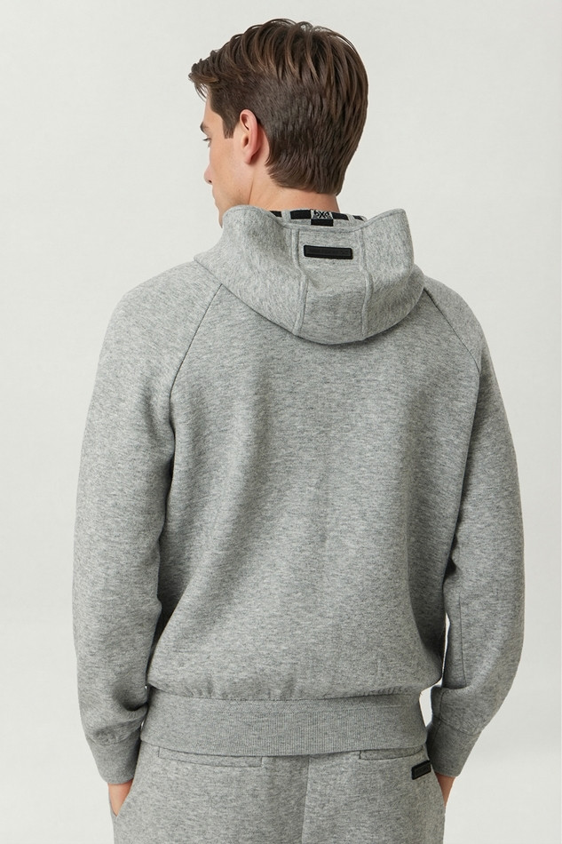 MEN GEN-X FULL ZIP-UP SWEATER