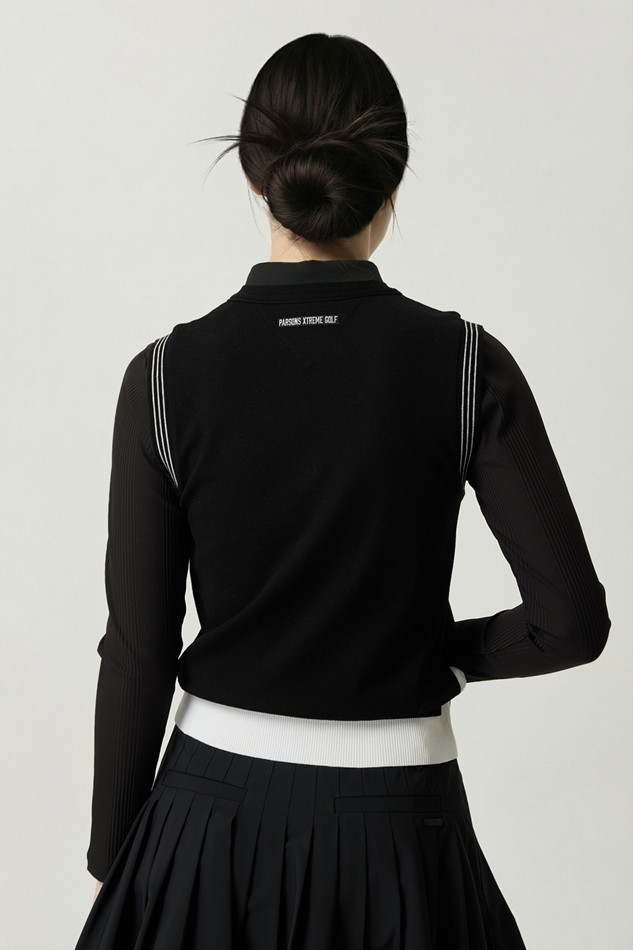 WOMEN V-NECK KNIT VEST