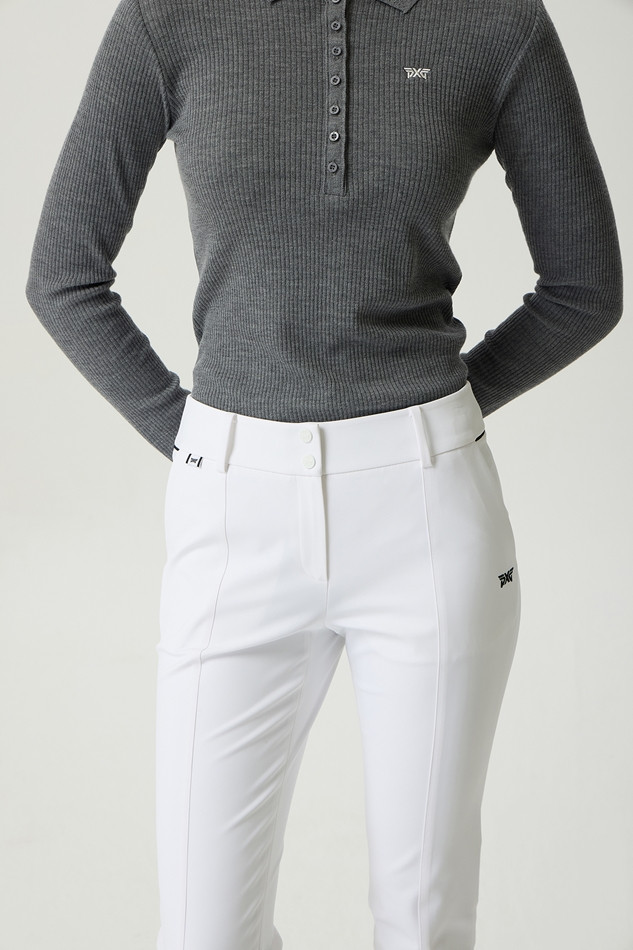 WOMEN SLIM BASIC PANTS