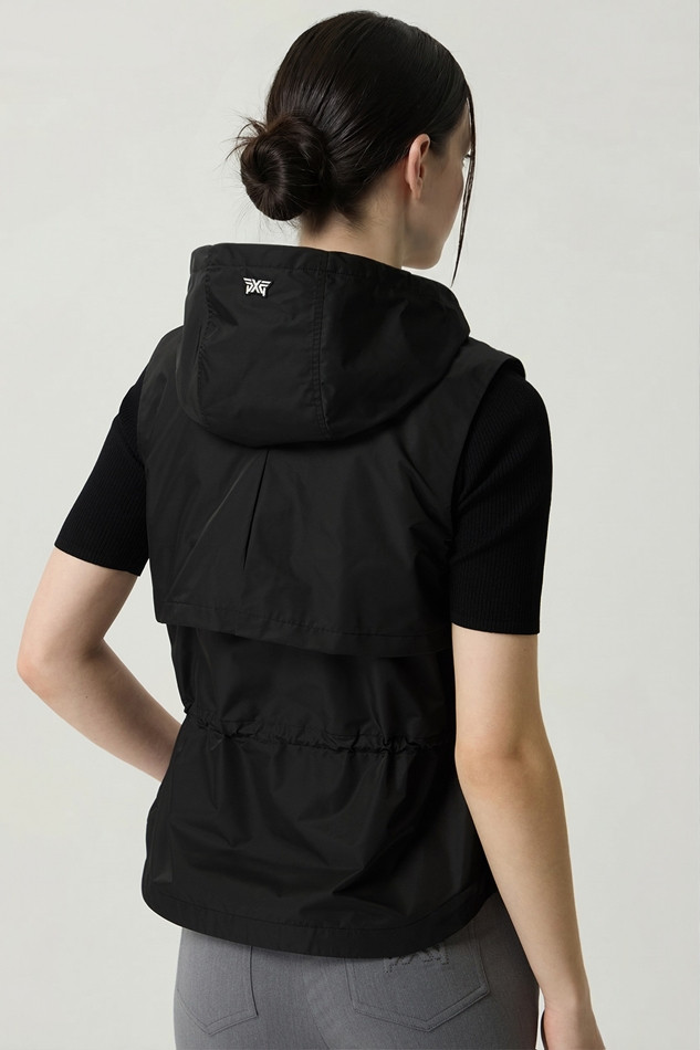 WOMEN WIND SWING WOVEN VEST