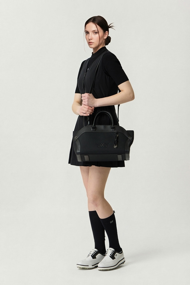 WOMEN LOGO PATCH TOTE BAG