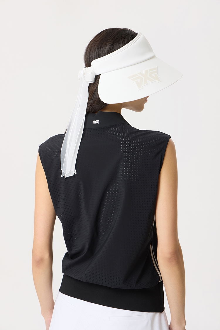 WOMENS SUMMER COLLARED JERSEY VEST