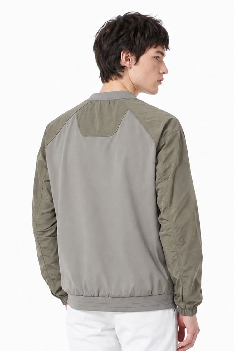 MEN GENO WOVEN HYBRID ROUND LONG SLEEVE PKFPM150805 BEIGE 상품 이미지 2