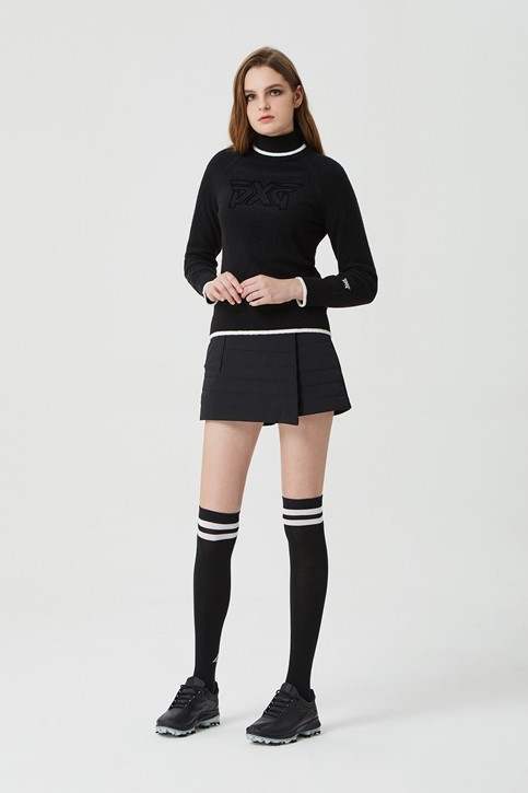 WOMEN WINTER WINDPROOF HIGH NECK PULLOVER SWEATER