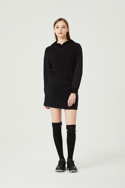 WOMENS HYBRID HOODED SWEATER