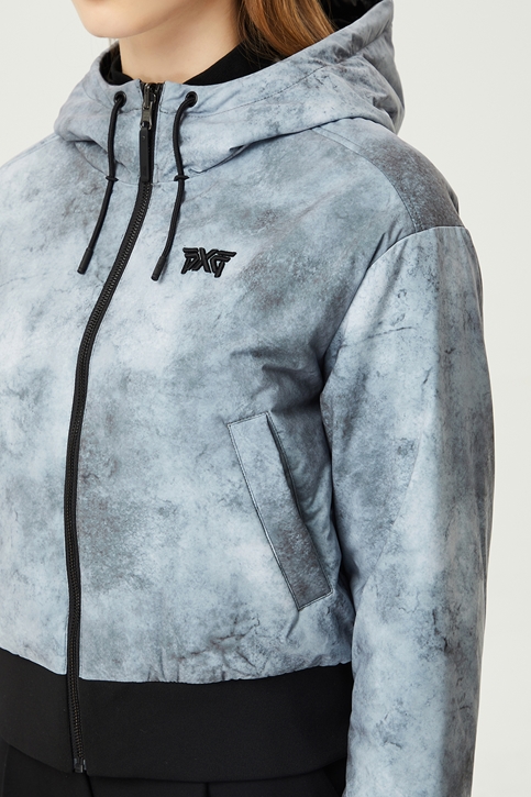 WOMENS REVERSIBLE HOODED JUMPER
