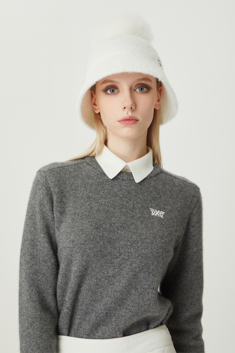 WT WINDPROOF COLLAR NECK SWEATER
