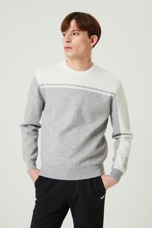 WT COLOR BLOCKED WINDPROOF SWEATER