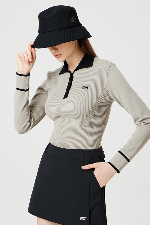 WOMEN RIBBED SWEATER