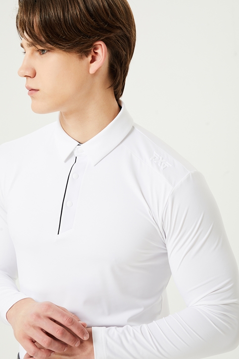 ESSENTIAL SOLID COLLAR LS