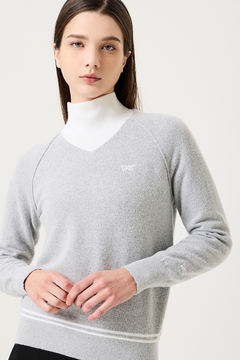 WOMEN WINTER WINDPROOF TURTLE NECK SWEATER