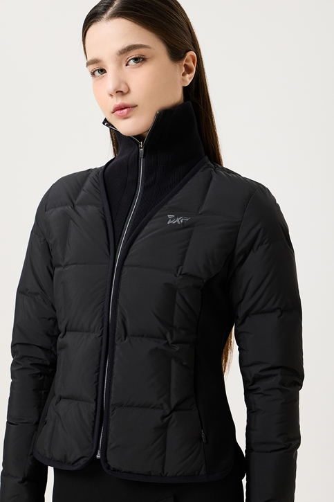 WOMEN WINTER TUBE DOWN JACKET