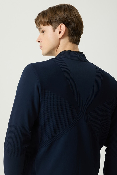 FULL ZIP-UP SWEATER
