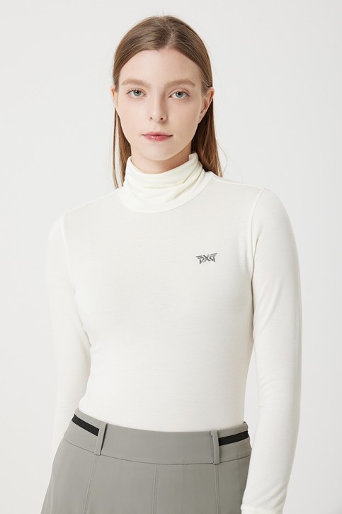 WOMEN MOCK NECK BASE LAYER LONG-SLEEVE