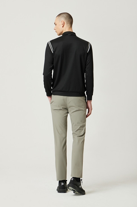 LOOSE FIT COLLAR LONG-SLEEVE