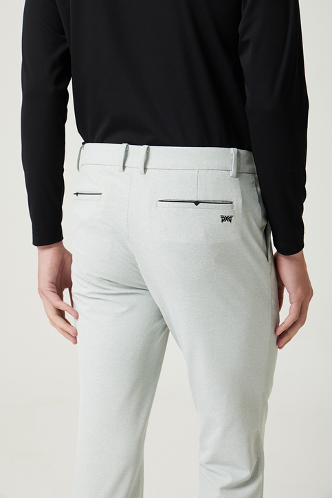 TWO-TONE COLOR POINT PANTS