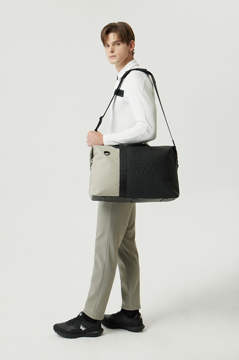 BLOCK TRIM BOSTON BAG