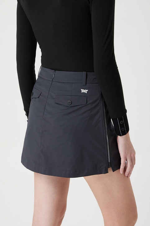WOMEN SIDE PLEATED SKIRT