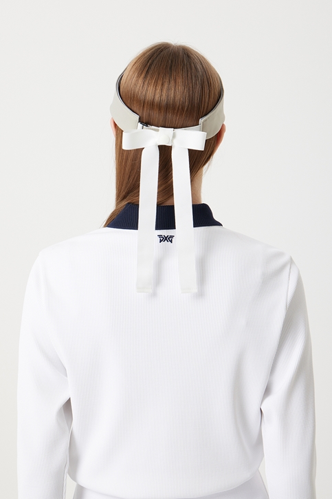 WOMEN BASIC RIBBON VISOR