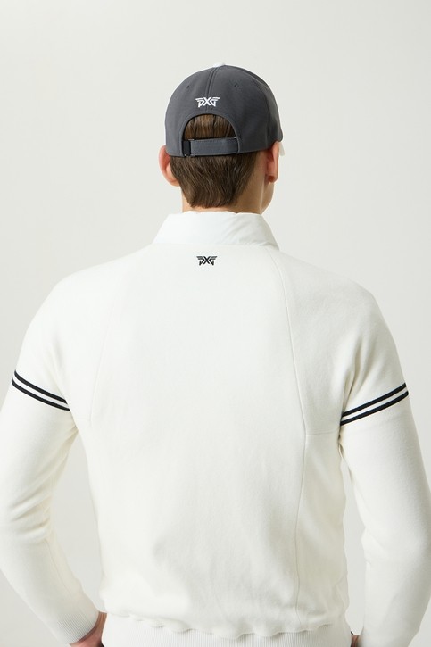 WINTER LINE POINT HYBRID DOWN SWEATER CARDIGAN