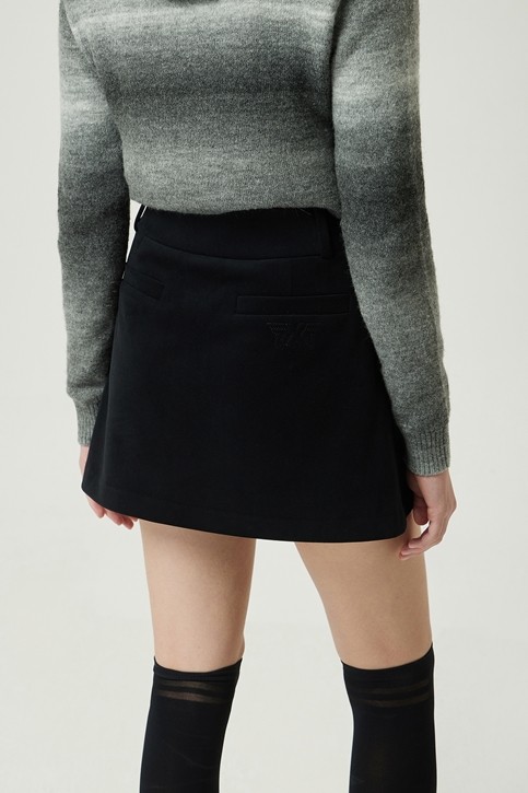WOMEN WINTER A-LINE WRAP SKIRT