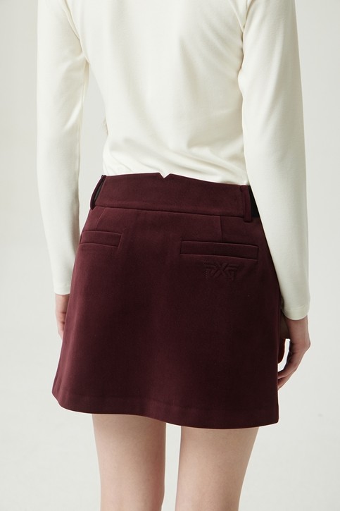 WOMEN WINTER A-LINE WRAP SKIRT