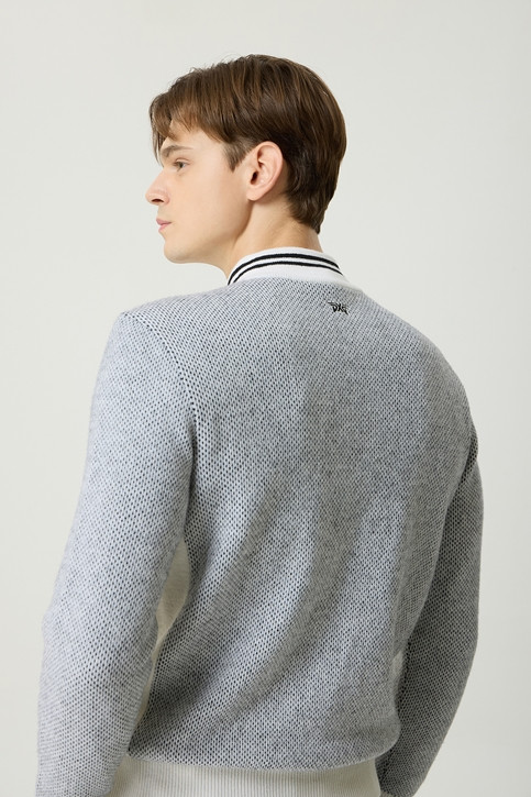 WINTER HALF ZIP-UP WINDPROOF SWEATER