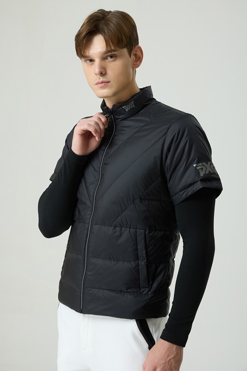 WINTER SHORT-SLEEVED SWING DOWN JAKET