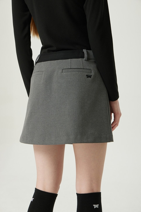 WOMEN WINTER QUILTING POINT SKIRT