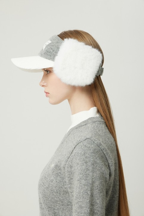 WOMEN WINTER FUR VISOR