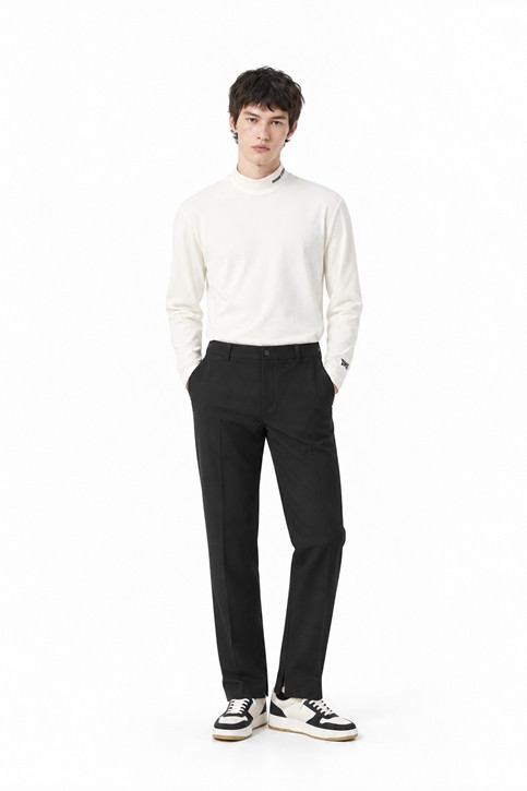 MEN BRUSHED BASELAYER LONG SLEEVE PKFPM111201 WHITE 상품 이미지 3