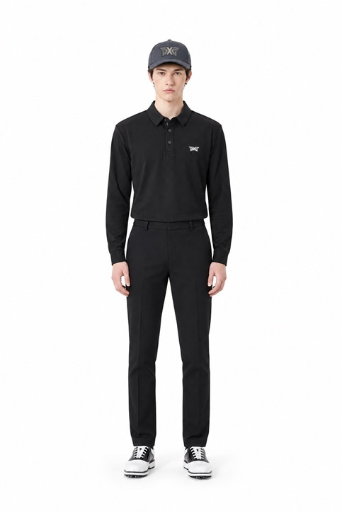 MEN STANDARD FIT PANTS PKFPM510921 BLACK 상품 이미지 3