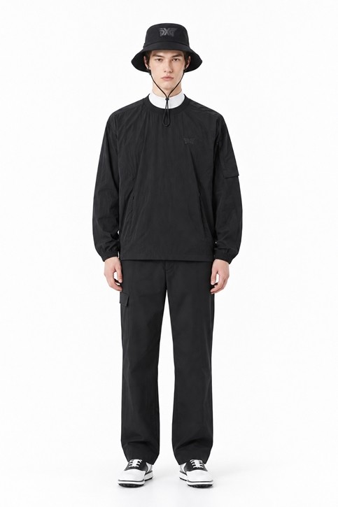 MEN ANORAK JACKET PKFPM610421 BLACK 상품 이미지 3
