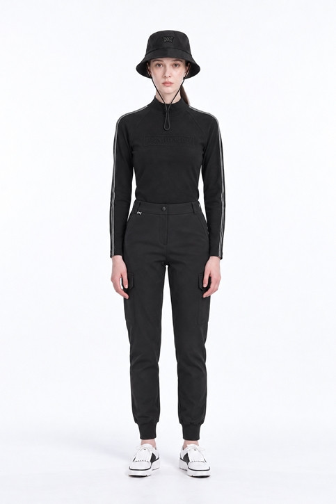 WOMEN MOCK NECK BASELAYER PKFPW110721 BLACK 상품 이미지 3