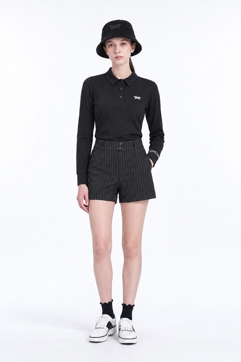 WOMEN BASIC COLLAR LONG SLEEVE PKFPW210421 01,21 상품 이미지 3