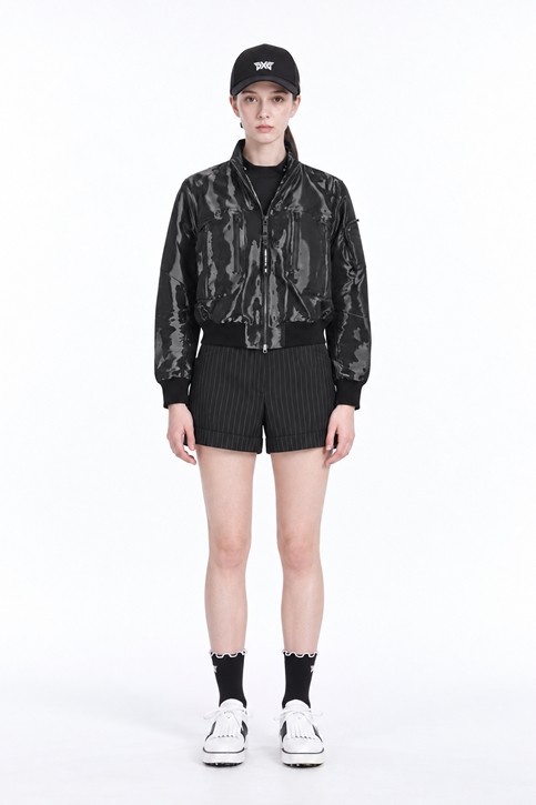 WOMEN D.O. NEW MA-1 JACKET PKFPW610515 SILVER 상품 이미지 3