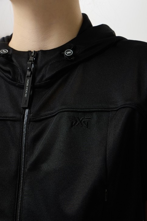 WOMEN HOOD ZIP-UP