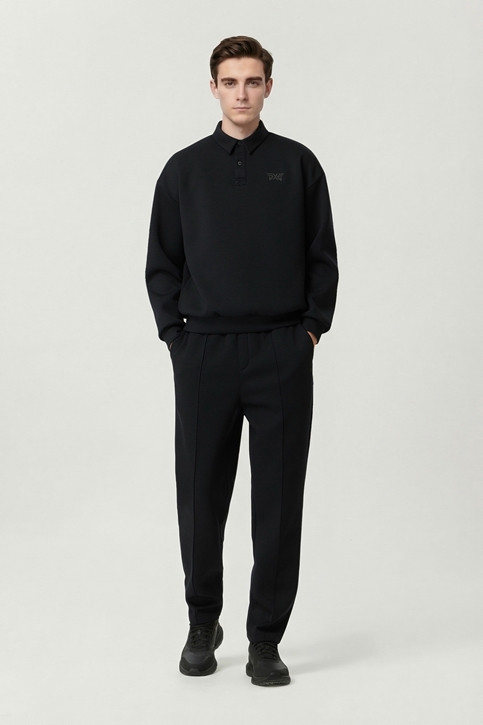 MEN GEN-X SWEATSHIRTS COLLAR LONG SLEEVE