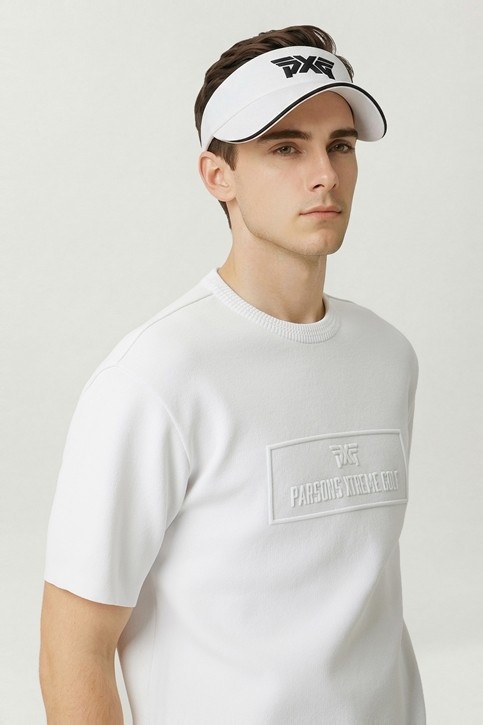 MEN ROUND NECK SHORT SLEEVE SWEATER