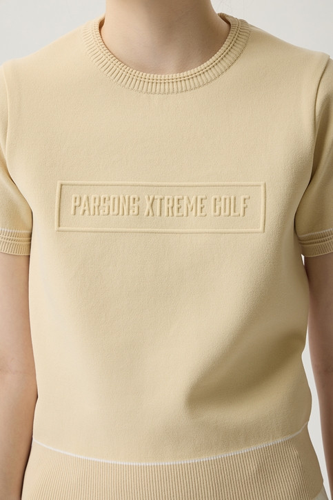 WOMEN SHORT SLEEVE ROUND NECK SWEATER