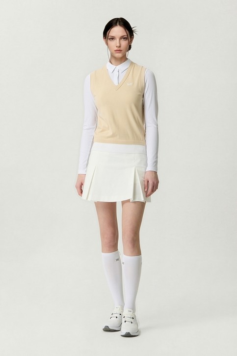 WOMEN V-NECK KNIT VEST