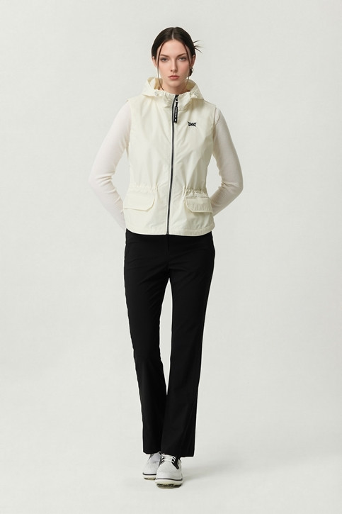 WOMEN WIND SWING WOVEN VEST