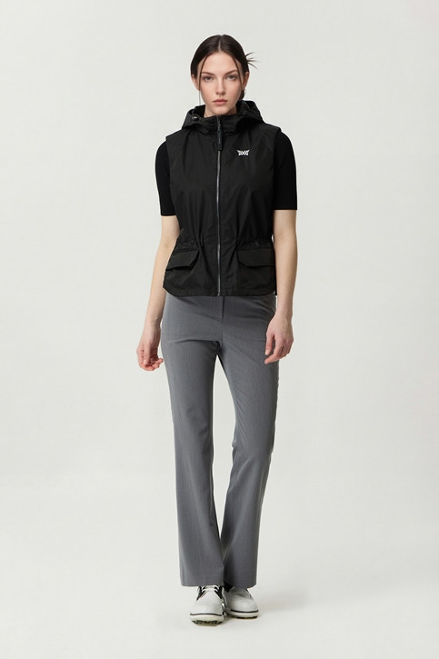 WOMEN WIND SWING WOVEN VEST